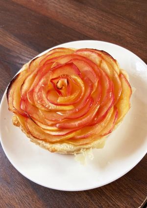 バラみたいなアップルパイ-レシピのメイン写真