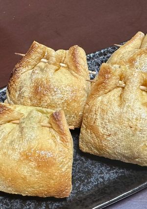 トースターで簡単!薬味香るねばねば巾着-レシピのメイン写真