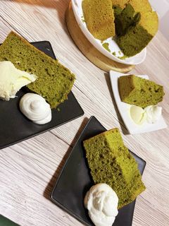 抹茶シフォン-レシピのメイン写真