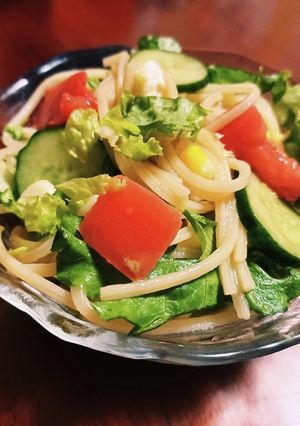 給食のサラダスパゲティ-レシピのメイン写真