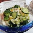 給食のキャベツのサラダ