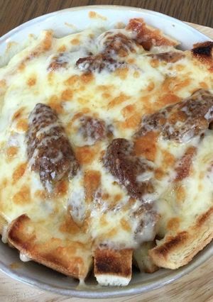 パン耳で☆カレーチーズパン♪-レシピのメイン写真
