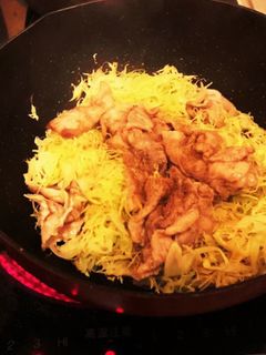 【一人暮らし】限界蒸し豚キャベツ-レシピのメイン写真
