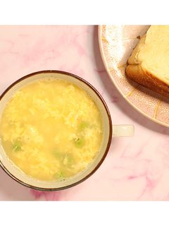 白だしで作る|卵&豆のスープ-レシピのメイン写真