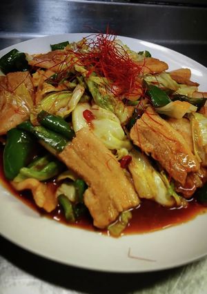 八丁味噌で回鍋肉〜❨(@≧↺≦@)❩wノ-レシピのメイン写真