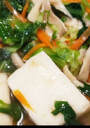 はんぺんと野菜のさっと煮-レシピのメイン写真