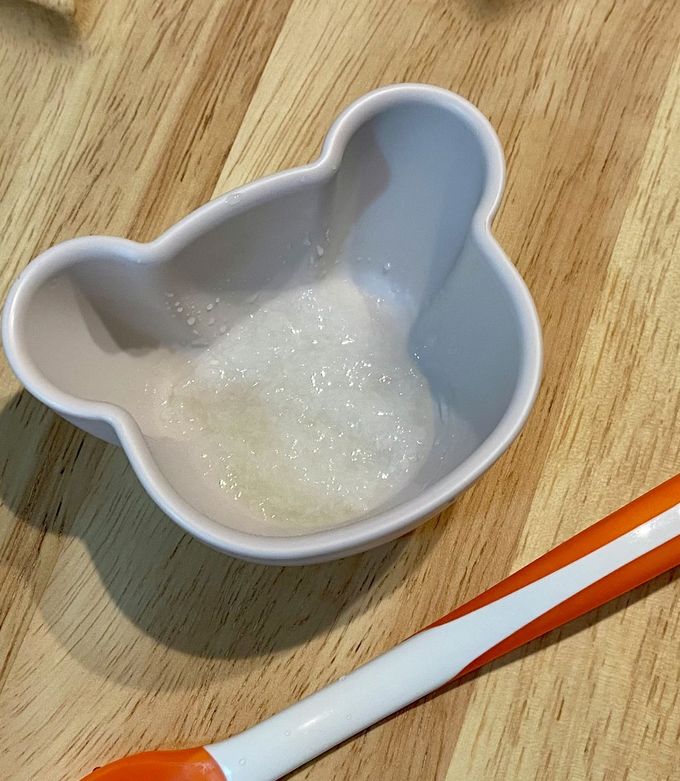 離乳食初期☆10倍がゆ by ひぃまま☆ 【クックパッド】 簡単おいしい