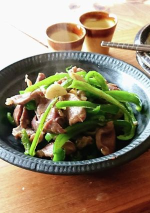 おうち居酒屋★砂肝ピーマン-レシピのメイン写真