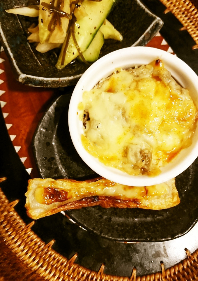 舞茸・お揚げチーズ焼き-レシピのメイン写真