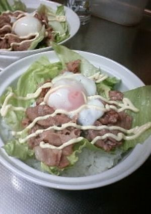 早い!安い!ウマい!!豚卵丼-レシピのメイン写真