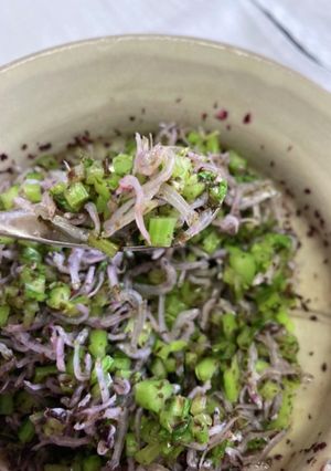 じゃこと蕪の葉のふりかけ-レシピのメイン写真
