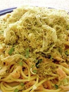 ツナとろろスパゲッティ-レシピのメイン写真