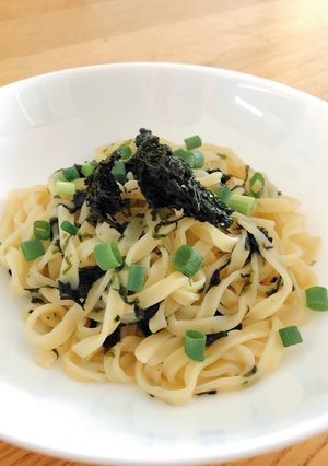 超簡単、混ぜるだけ！絶品海苔パスタ-レシピのメイン写真