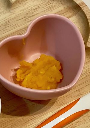 離乳食初期★かぼちゃ-レシピのメイン写真