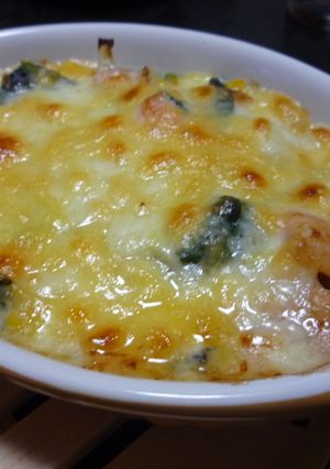 レトルトで☆冷食で☆シーフードグラタン-レシピのメイン写真