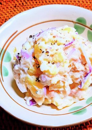 ツナポテトサラダ-レシピのメイン写真