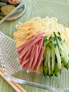 モーニングハムできほんの冷やし中華-レシピのメイン写真