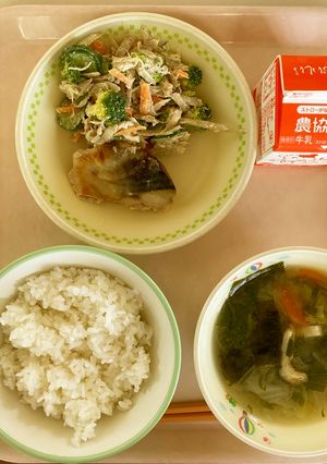 ごぼうサラダ/七尾市学校給食-レシピのメイン写真