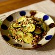 【簡単】ズッキーニと豚挽肉のカレー炒め