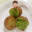 保育園給食★小松菜ドーナッツ