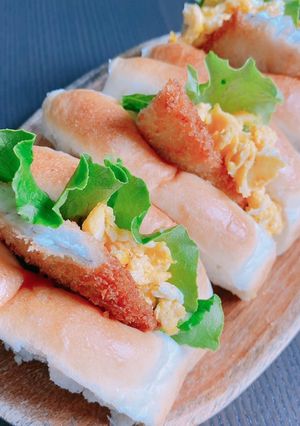 ちぎりパンサンド用ちぎりパン-レシピのメイン写真