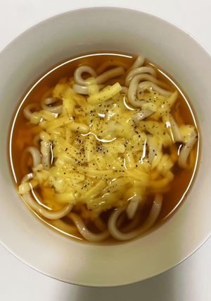 激安チーズうどん-レシピのメイン写真