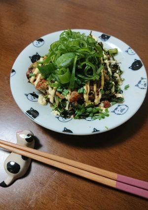 キャベツの外側の葉でとんぺい焼き★-レシピのメイン写真