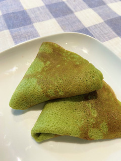 朝食に簡単抹茶クレープ♪-レシピのメイン写真