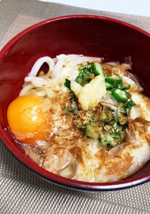 五分で完成 ヘルシーぶっかけうどん-レシピのメイン写真