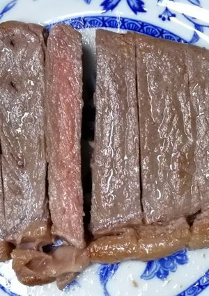 炊飯器で真空パックオージービーフステーキ-レシピのメイン写真