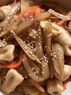 ちくわとこんにゃくが入ったきんぴらごぼう-レシピのメイン写真