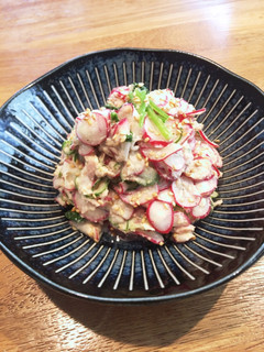 ラディッシュとツナの胡麻マヨ和え♡-レシピのメイン写真
