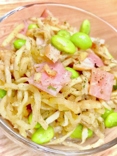 切干し大根とハムの枝豆サラダ-レシピのメイン写真