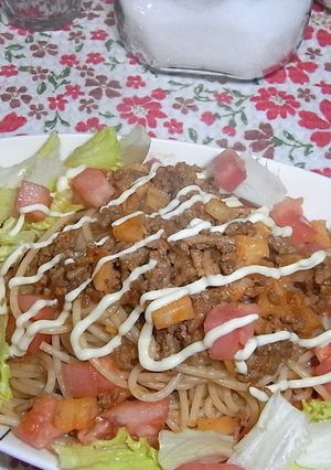 タコライスならぬ、タコパスタ♪-レシピのメイン写真