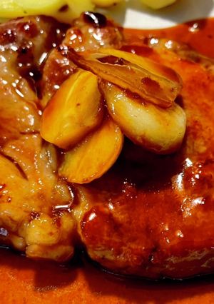 洋食屋で食べるタレが美味いトンテキ-レシピのメイン写真