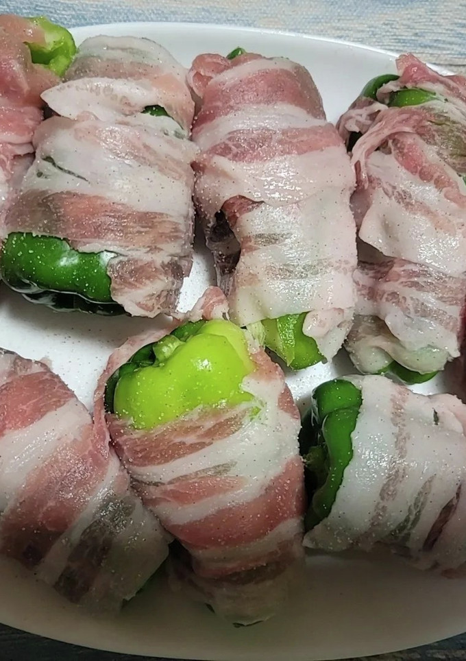 ピーマン肉巻き-レシピのメイン写真