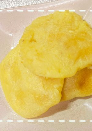 離乳食中期 さつまいもパンケーキおやき-レシピのメイン写真