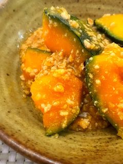 かぼちゃの鶏そぼろあんかけ-レシピのメイン写真