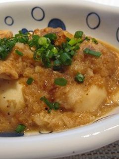 鶏肉と長いものみぞれ煮-レシピのメイン写真
