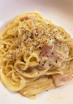カルボナーラ-レシピのメイン写真