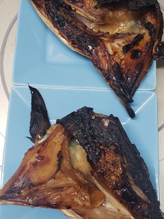 ワラサのピリ辛みりん干し兜焼き-レシピのメイン写真