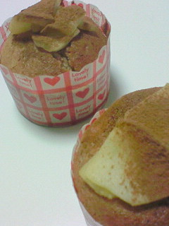 リンゴシナモンマフィン-レシピのメイン写真