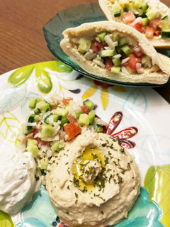 フムスのポケット・サンドイッチ ♬-レシピのメイン写真