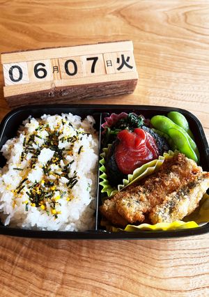 2022.6/7 中学生男子お弁当-レシピのメイン写真
