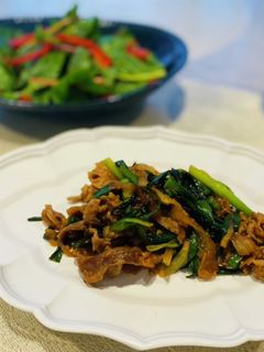 豚肉とニラ甘辛炒め-レシピのメイン写真