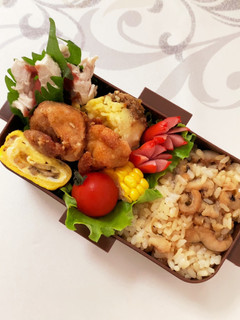 高校生娘のお弁当2022.06.07-レシピのメイン写真