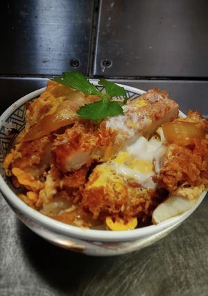 2階建てカツ丼!w❨(@≧↺≦@)❩wノ-レシピのメイン写真