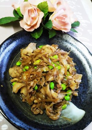 ◆豚肉とごぼうの甘辛煮◆-レシピのメイン写真