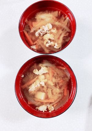 残り野菜で豚汁-レシピのメイン写真