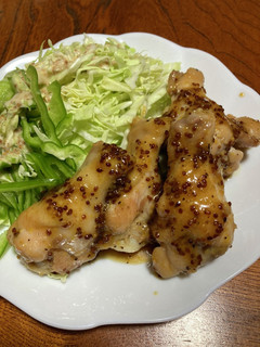 ハニーマスタードチキン-レシピのメイン写真